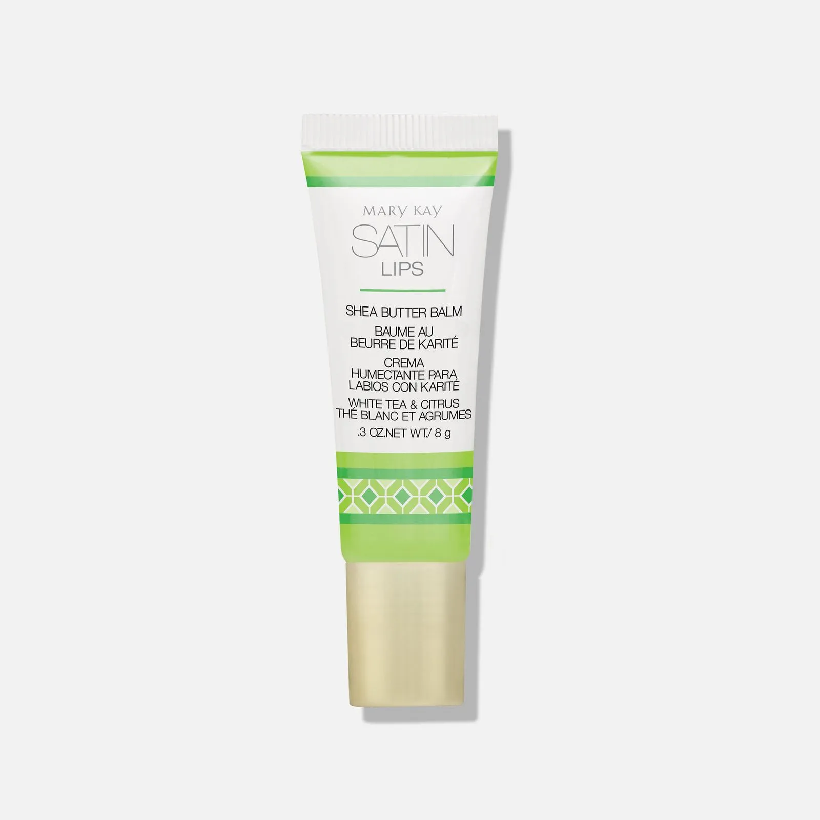 Bálsamo para os Lábios Satin Lips® Karité Aroma de Chá Branco & Citrus 8g
